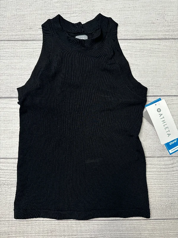 Athletic Tank Top By Athleta In Black, Size: S