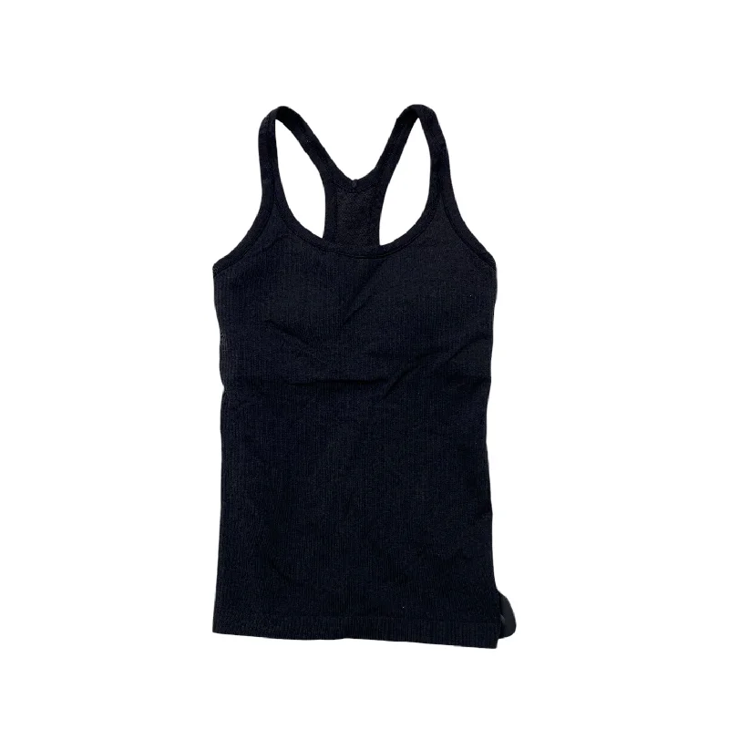 Athletic Tank Top By Lululemon In Black, Size: 2