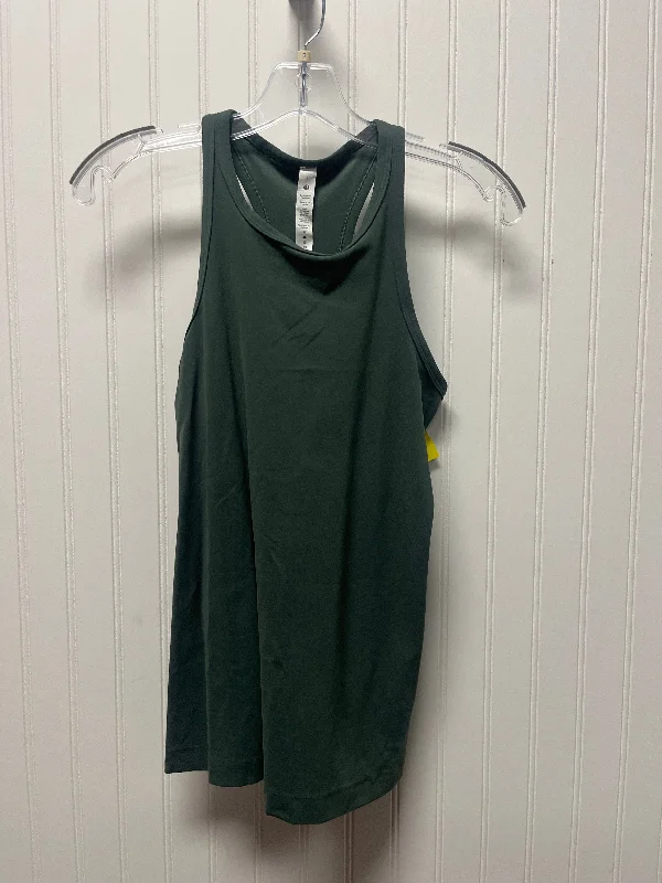 Athletic Tank Top By Lululemon In Green, Size: M