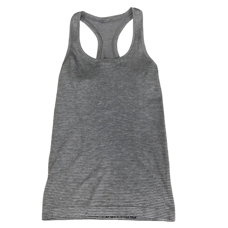 Athletic Tank Top By Lululemon In Grey, Size: 2