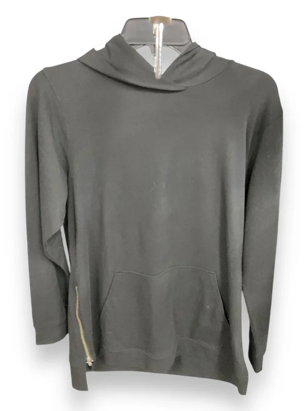 Athletic Top Long Sleeve Hoodie By Betsy And Adam In Black, Size: M