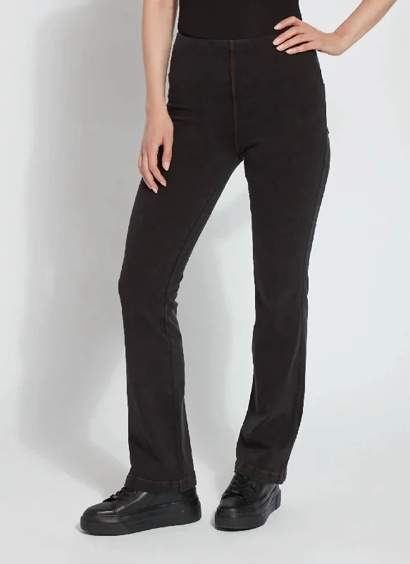 Baby Bootcut Denim Jeans In Black