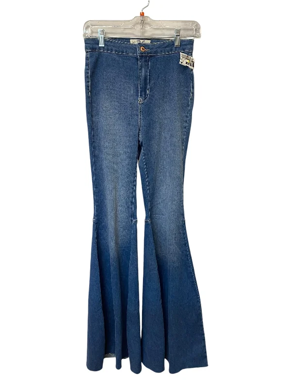 Jeans Flared By We The Free In Blue Denim, Size: 26