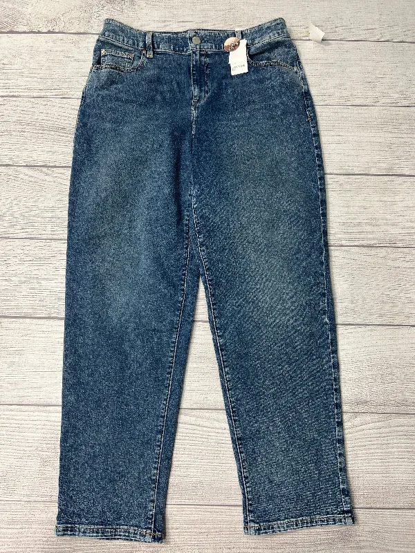 Jeans Straight By Lane Bryant In Blue, Size: 14