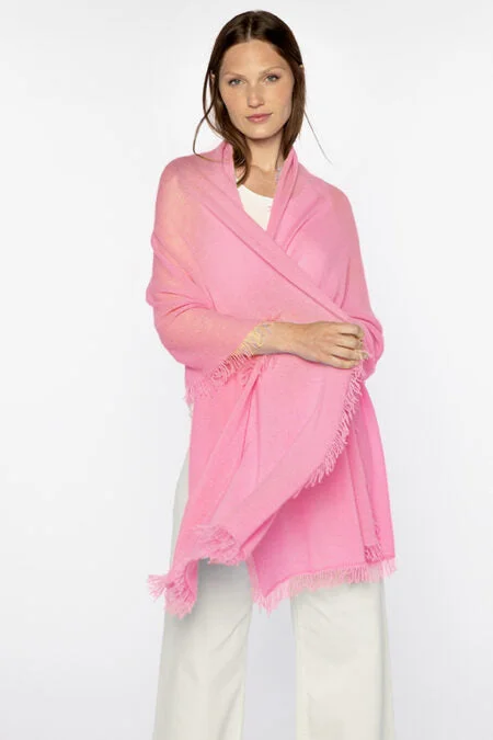 Kinross Cashmere Fringe Wrap