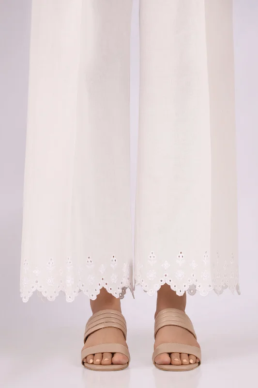 Embroidered Cotton Pant