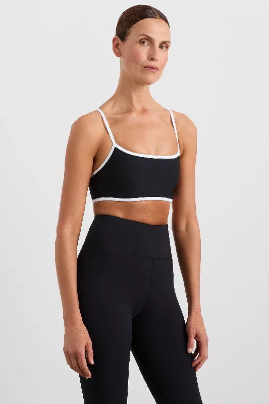 Contrast Bind Sports Bra 307