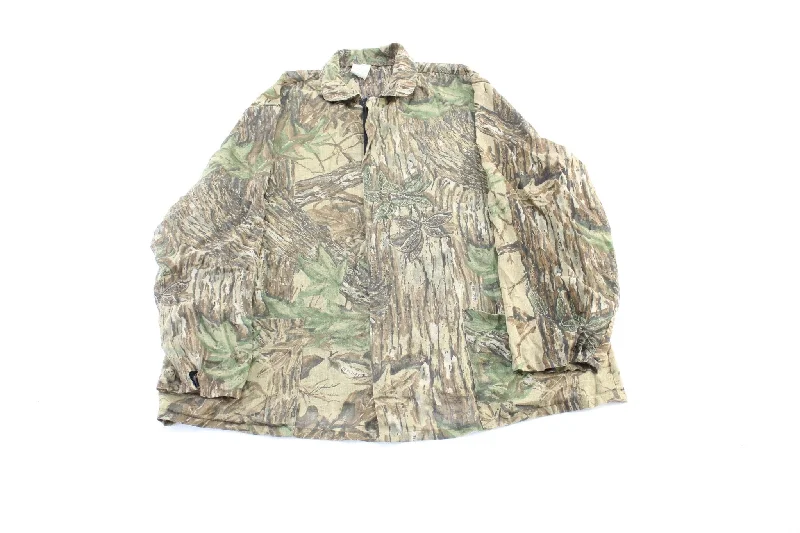 90's Realtree Camo Zip Up Jacket