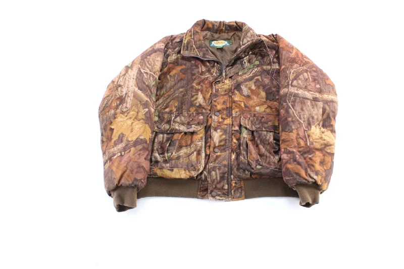 Cabela's Advantage Timber Camo Zip Up Jacket