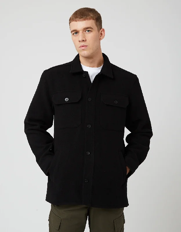 Carhartt-WIP Owen Shirt Jacket - Black