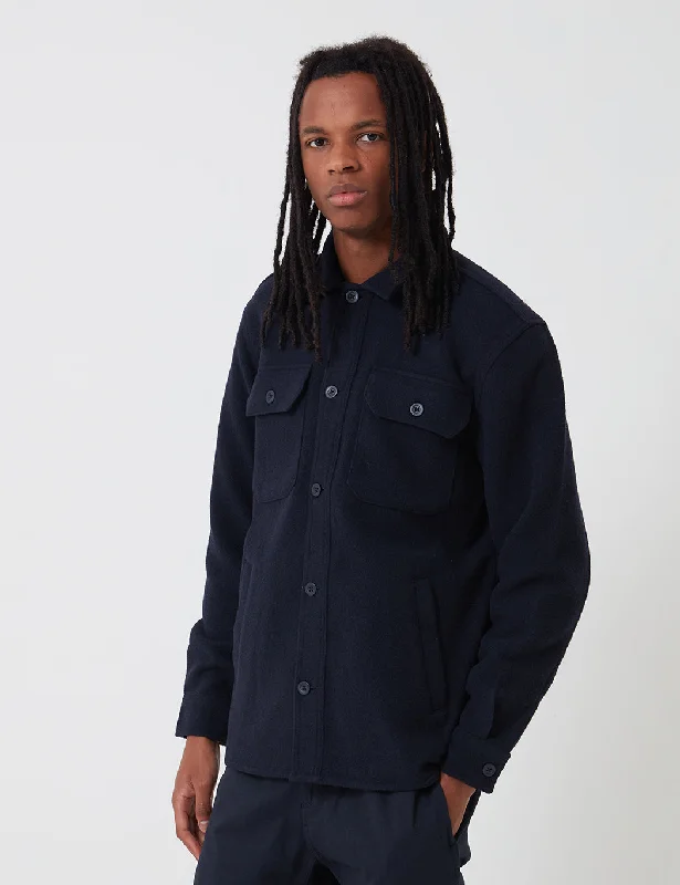 Carhartt-WIP Owen Shirt Jacket - Dark Navy