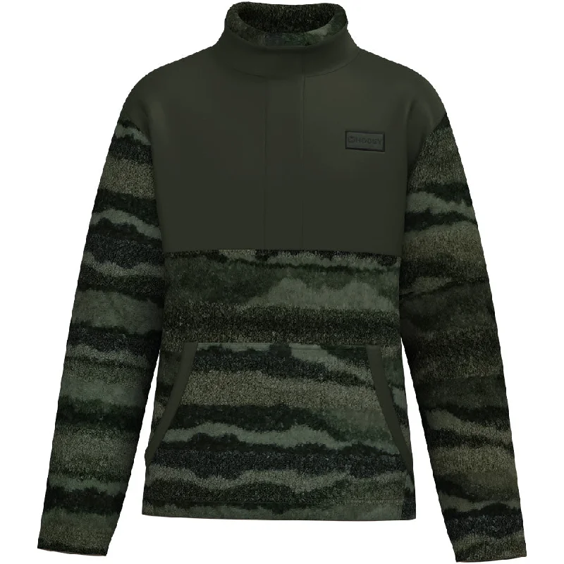 "Hooey Sherpa Fleece Pullover" Green