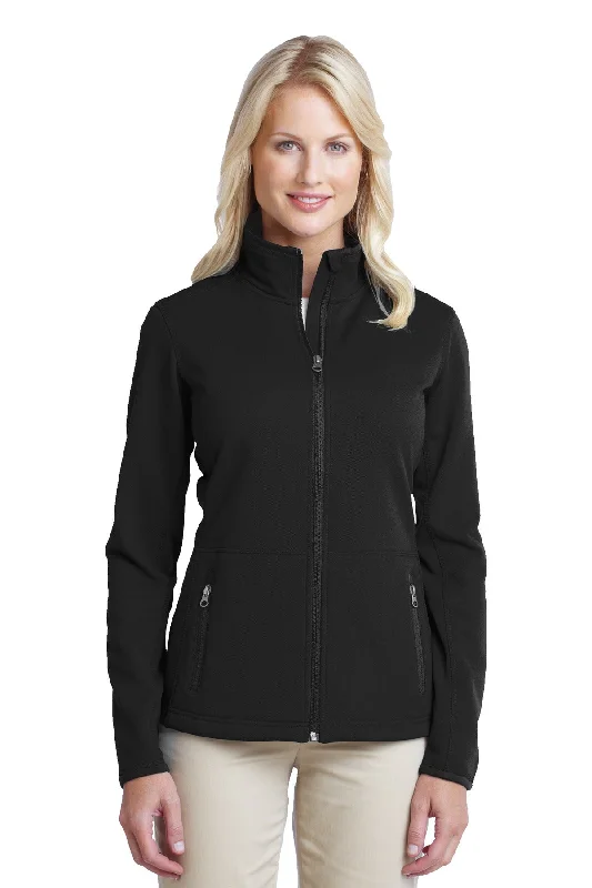 Port Authority Ladies Pique Fleece Jacket. L222