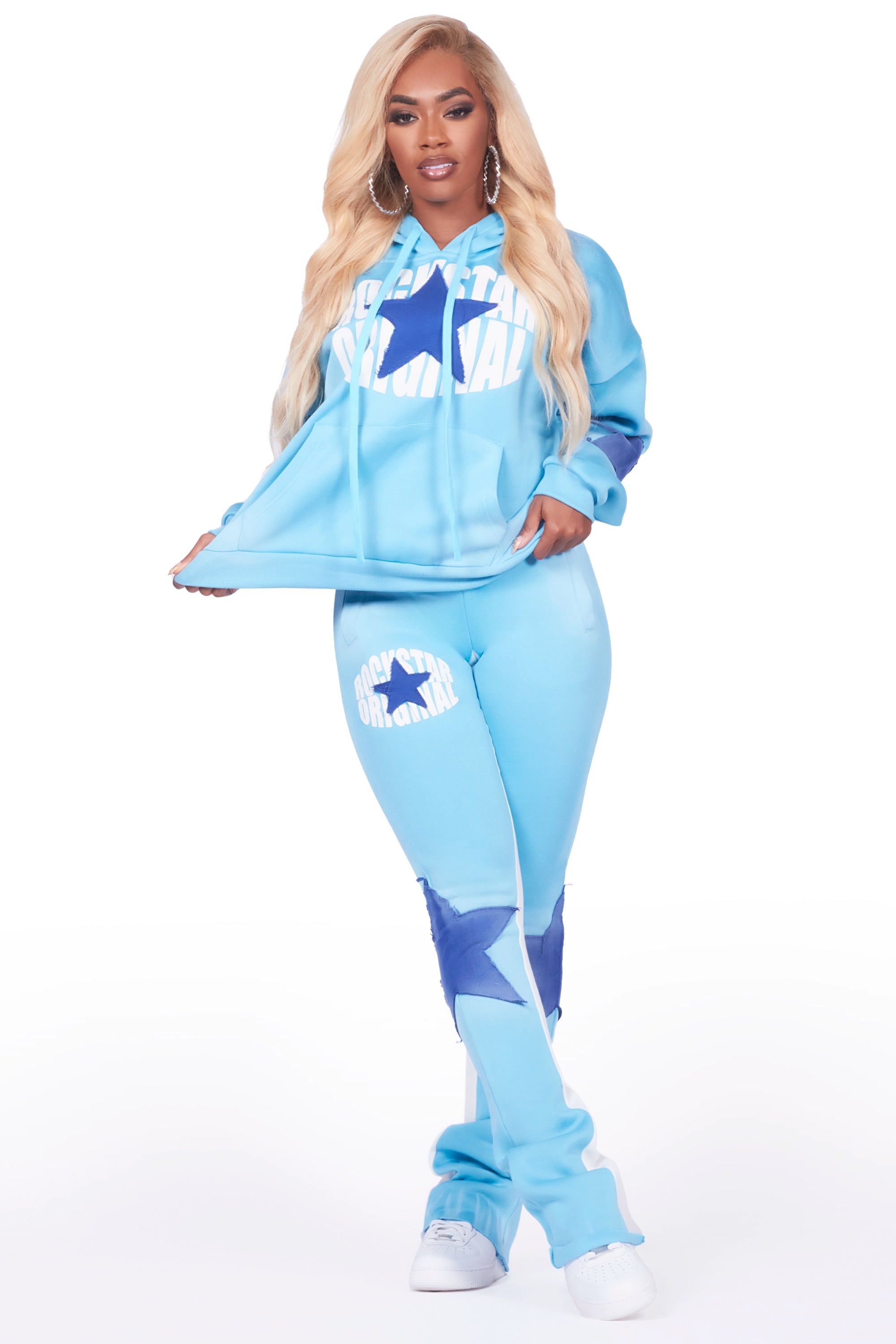 Kaliyah Bright Blue Super Stacked Trackset