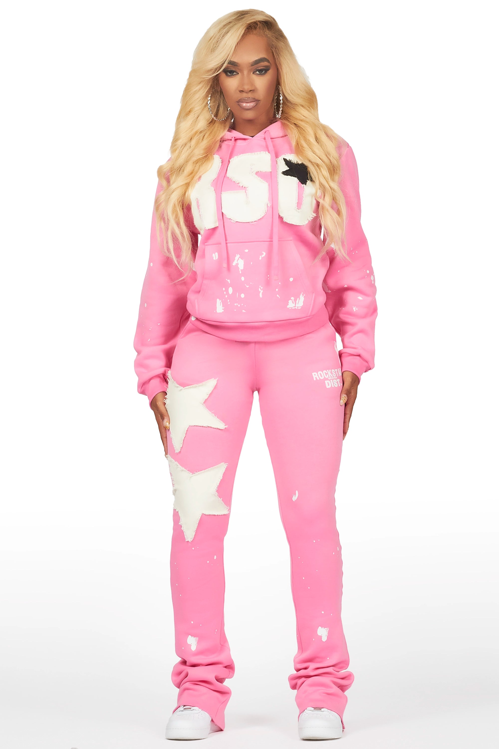 Kymesha Ice Pink Super Stacked Trackset