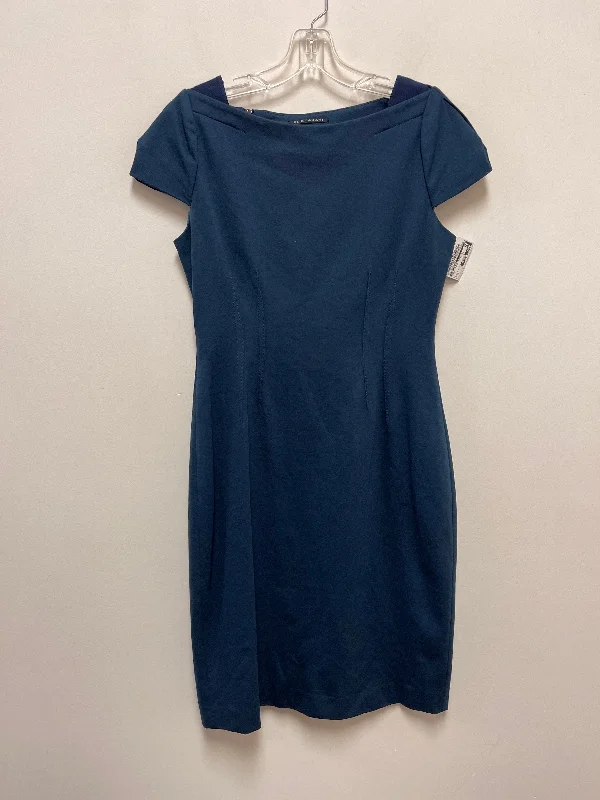 Dress Casual Midi By Elie Tahari In Blue, Size: S