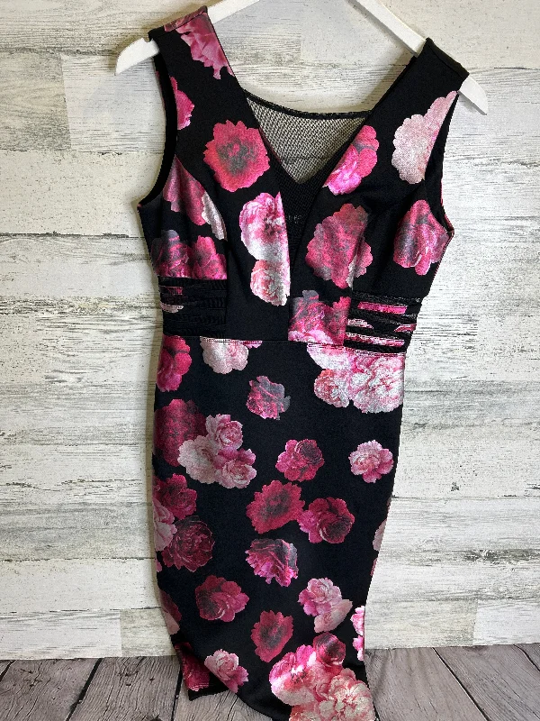 Dress Casual Midi By Enfocus In Floral Print, Size: S