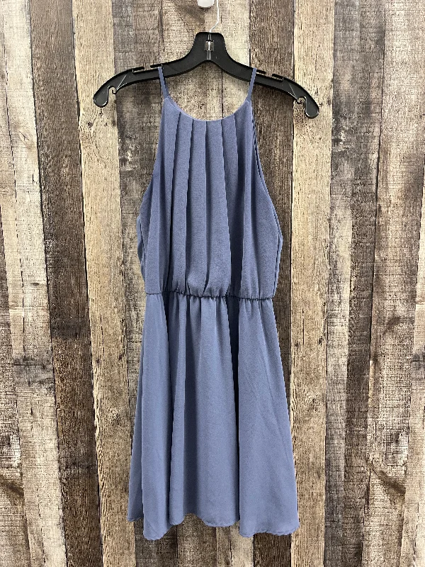 Dress Casual Midi By Lush In Blue, Size: M