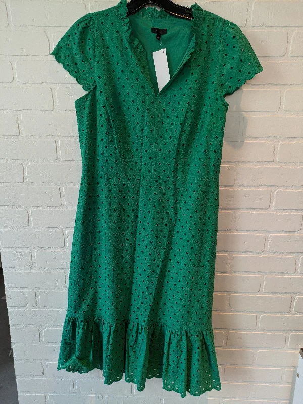 Dress Casual Midi By Talbots In Green, Size: S