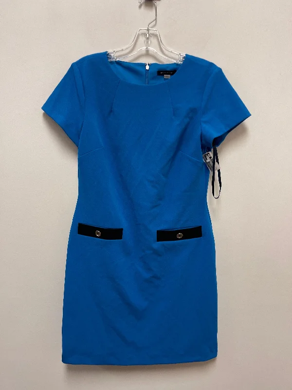 Dress Casual Midi By Tommy Hilfiger In Blue, Size: S