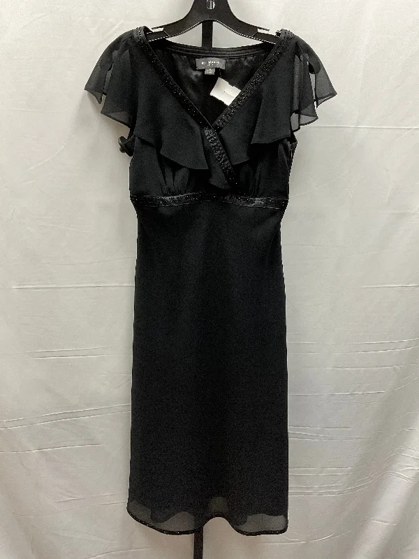 Dress Party Midi By Liz Claiborne In Black, Size: S