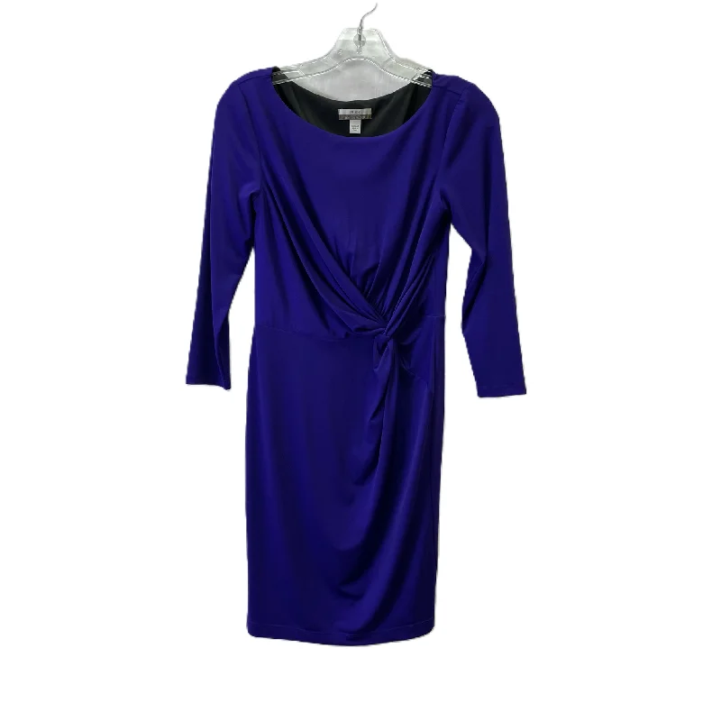 Dress Party Midi By Muse In Purple, Size: S