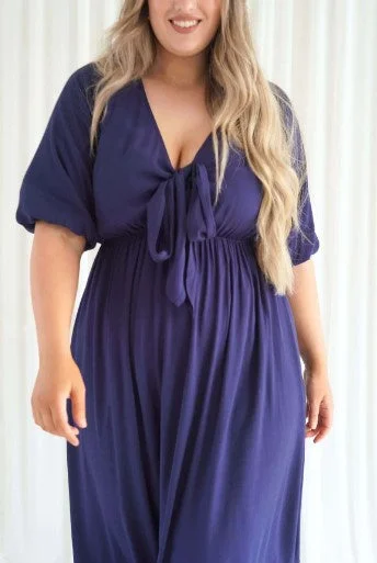 Tara Maxi Navy dress