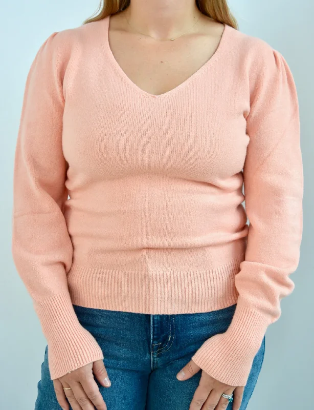 Sara Sweater, Light Pink