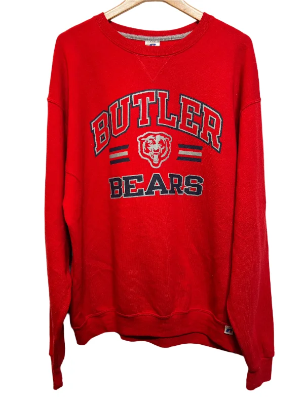 Butler Bears Mens Red Sweatshirt (Size L)