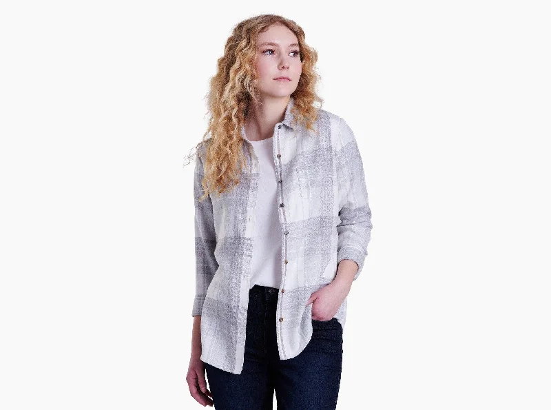 Women's Kamila Flannel - Stone