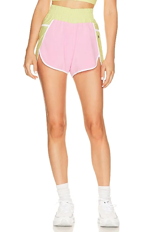 Women's Cliff Short In Prism Pink